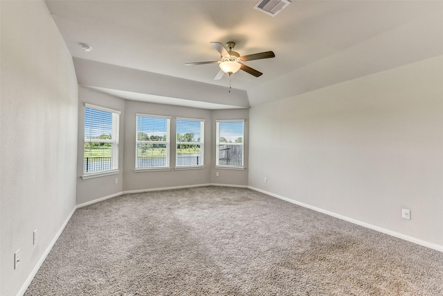 1210 Oak Barrel Run, Richmond, TX 77406 - carpeted empty room featuring a ceiling fan, baseboards, and a smoke detector