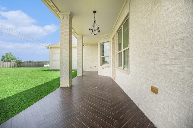 11503 Kings Point Blvd, Mont Belvieu, TX 77535 - view of wooden deck