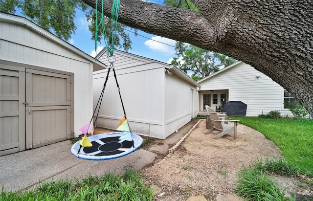 1635 Althea Dr, Houston, TX 77018 - view of yard