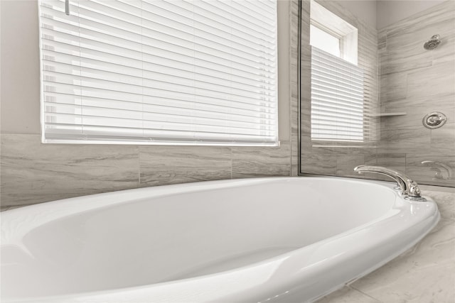 16334 Silver Emperor St, Humble, TX 77346 - full bath featuring a bathtub and healthy amount of natural light