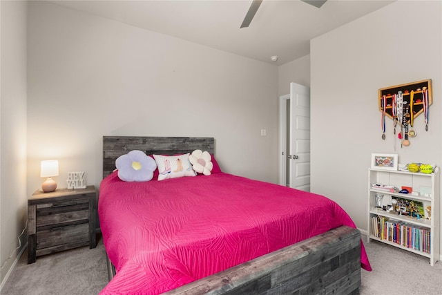 16334 Silver Emperor St, Humble, TX 77346 - carpeted bedroom with a ceiling fan and baseboards