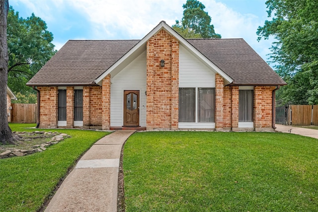 2906 Laurel Fork Dr, Houston, TX 77339 - view of front facade featuring a shingled roof and brick siding