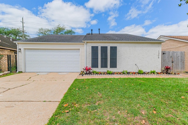 1326 Forest Home Dr, Houston, TX 77077 - single story home with concrete driveway and a garage