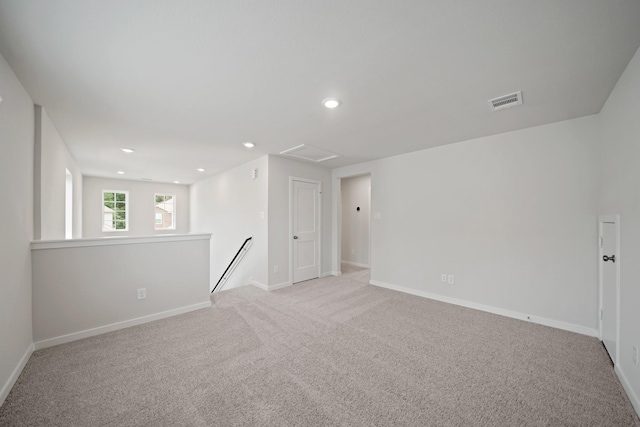 7919 Grand Louis Way, Spring, TX 77379 - spare room with light colored carpet and recessed lighting
