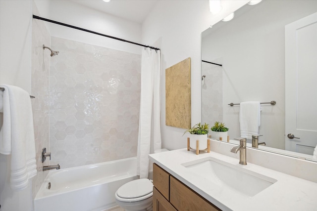 403 Venado View Ct, Conroe, TX 77304 - bathroom with toilet, shower / bath combo, and vanity