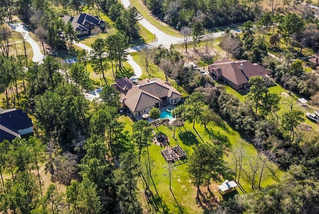 26122 Crown Ranch Blvd, Montgomery, TX 77316 - aerial view of a pool area