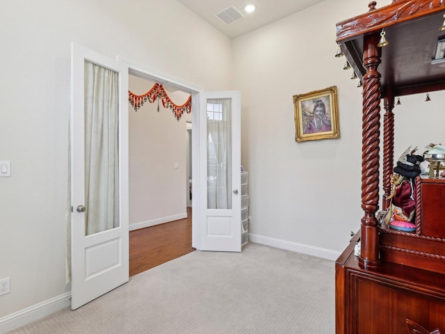 27419 Haywood Ln, Katy, TX 77494 - carpeted foyer featuring baseboards and recessed lighting