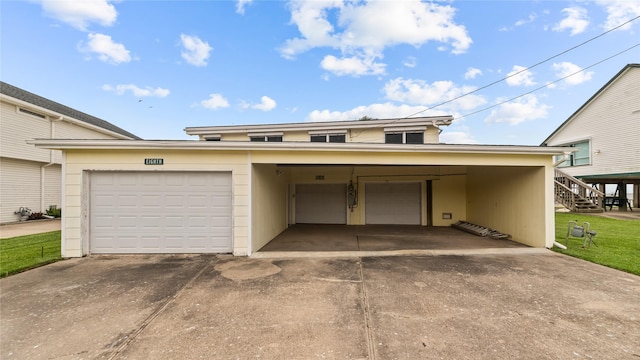 1417 8th St, San Leon, TX 77539 - view of garage