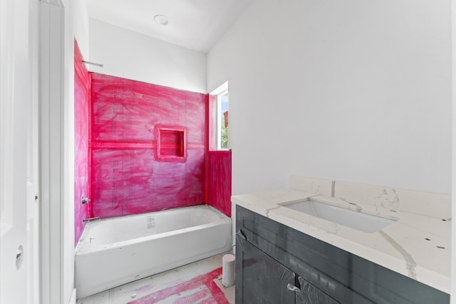 6705 Del Rio St, Houston, TX 77021 - bathroom featuring a tub to relax in and vanity