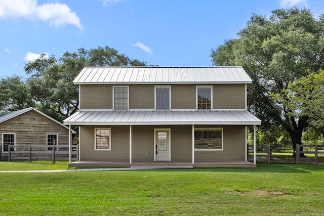 13415 Bayonne Cir, Tomball, TX 77377 - view of front of property featuring metal roof and covered porch