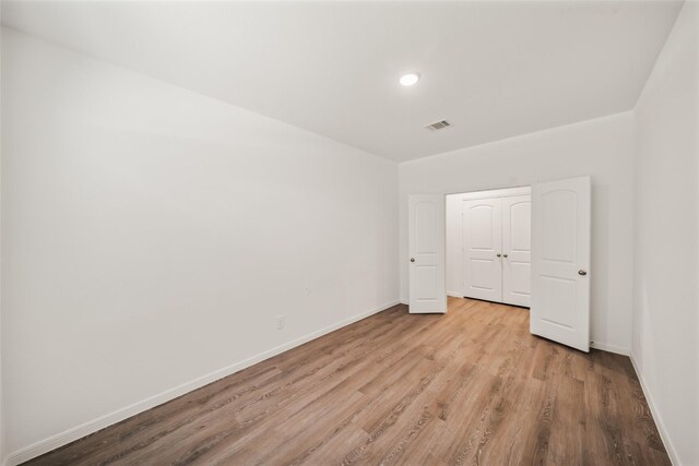 177 Jim Hall Ln, New Waverly, TX 77358 - empty room with wood finished floors and baseboards
