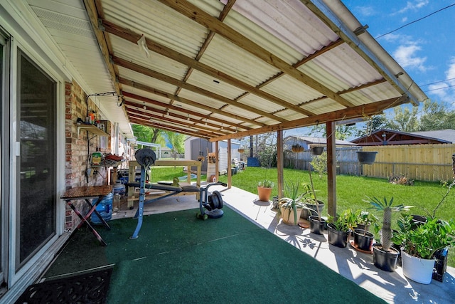 14518 Littleford St, Houston, TX 77045 - view of patio