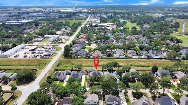 14011 Blazey Dr, Houston, TX 77095 - aerial view of property and surrounding area featuring nearby suburban area