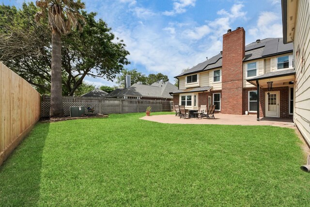 14011 Blazey Dr, Houston, TX 77095 - view of yard featuring a patio area