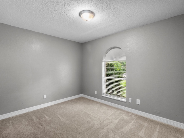 11731 Flushing Meadows Dr, Houston, TX 77089 - unfurnished room featuring carpet floors, a textured ceiling, and baseboards