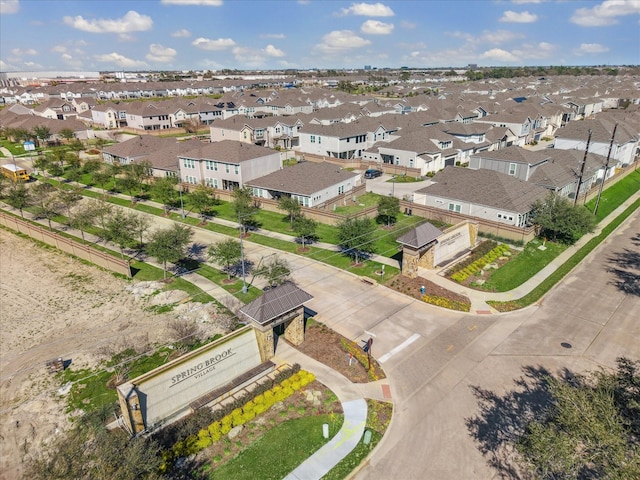 10022 Waving Grain Ln, Houston, TX 77080 - aerial view of residential area