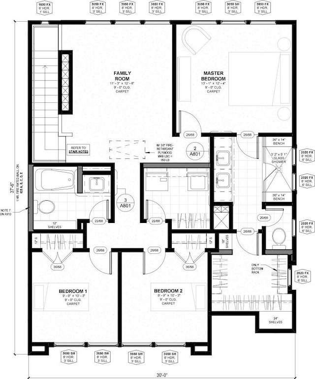 825 Paul Quinn St Unit E, Houston, TX 77091 - property floor plan