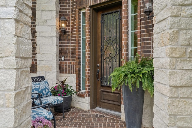 13710 Nubenbrook Lake Dr, Houston, TX 77044 - entrance to property featuring stone siding and brick siding