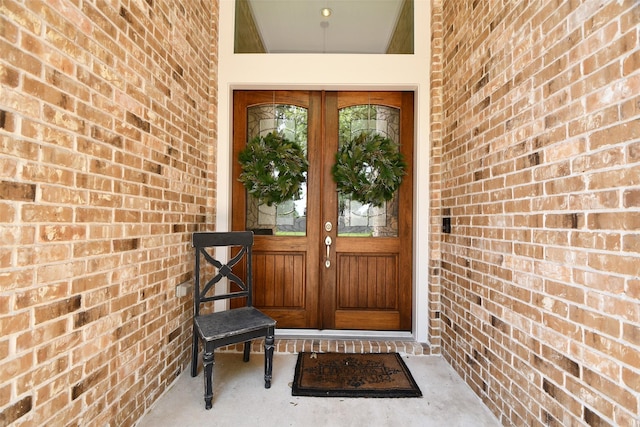 21006 Refuge Creek Dr, Cypress, TX 77433 - doorway to property with brick siding