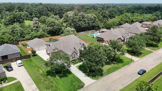 21006 Refuge Creek Dr, Cypress, TX 77433 - drone / aerial view of a forest