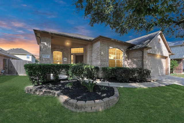 19130 Center Park Dr, Spring, TX 77373 - single story home with brick siding, an attached garage, and roof with shingles