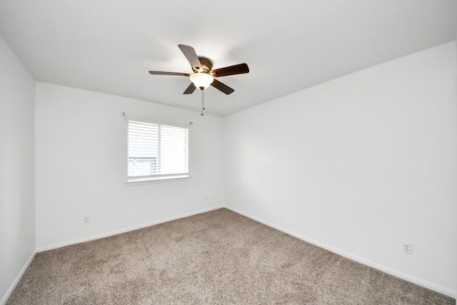 19130 Center Park Dr, Spring, TX 77373 - carpeted spare room with a ceiling fan and baseboards