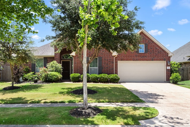 511 Summer Acres Ct, Rosenberg, TX 77469 - view of front of house featuring brick siding and driveway