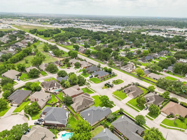 411 Ceole Ln, League City, TX 77573 - aerial view of residential area