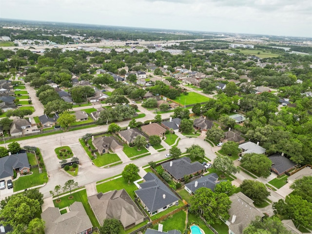 411 Ceole Ln, League City, TX 77573 - aerial perspective of suburban area