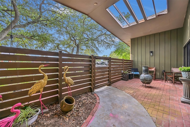 1202 Harbor View Dr, Galveston, TX 77550 - view of patio / terrace