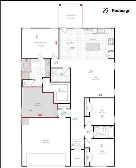 15230 Prairie Mill Dr, New Caney, TX 77357 - view of home floor plan