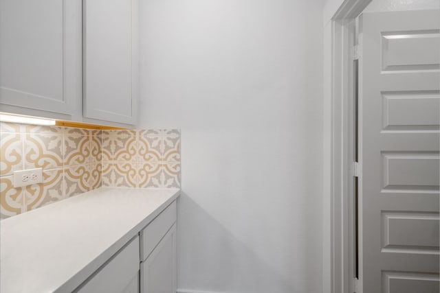 15230 Prairie Mill Dr, New Caney, TX 77357 - bathroom with backsplash and vanity