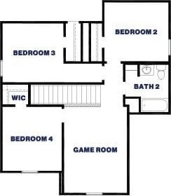 1350 Heather Rosewood Ln, Conroe, TX 77301 - property floor plan