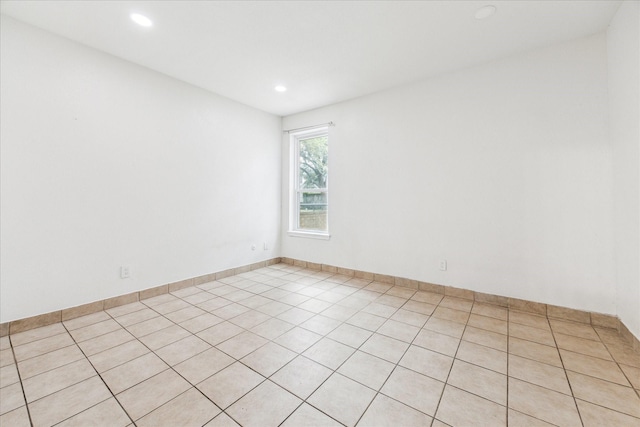 5210 Weslayan St Unit 112, Houston, TX 77005 - empty room featuring recessed lighting and light tile patterned flooring