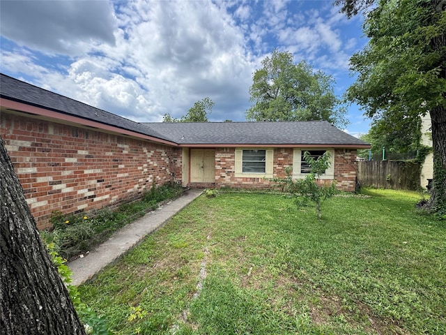 5319 Straight Arrow Dr, Humble, TX 77346 - view of front facade with brick siding