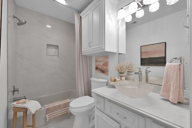 28310 Whispering Maple Way, Spring, TX 77386 - full bath featuring toilet, tiled shower, and vanity