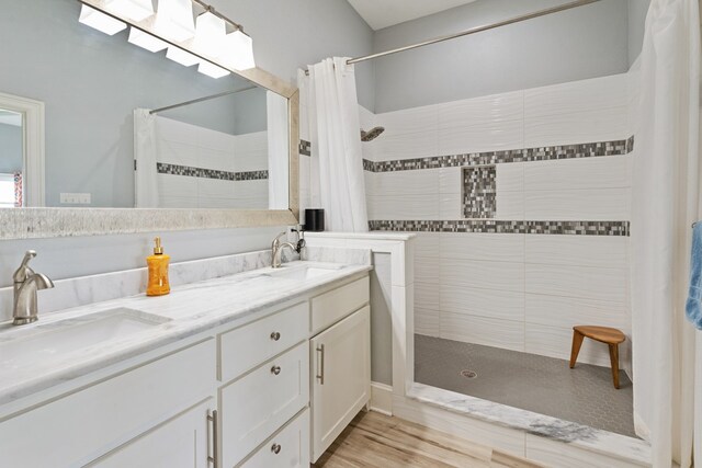 209 Anchor Ranch Rd, Trinidad, TX 75163 - full bath with tiled shower and double vanity