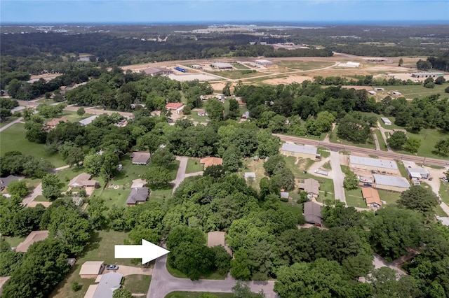 2240 Easley Cir, Huntsville, TX 77320 - aerial view of property and surrounding area