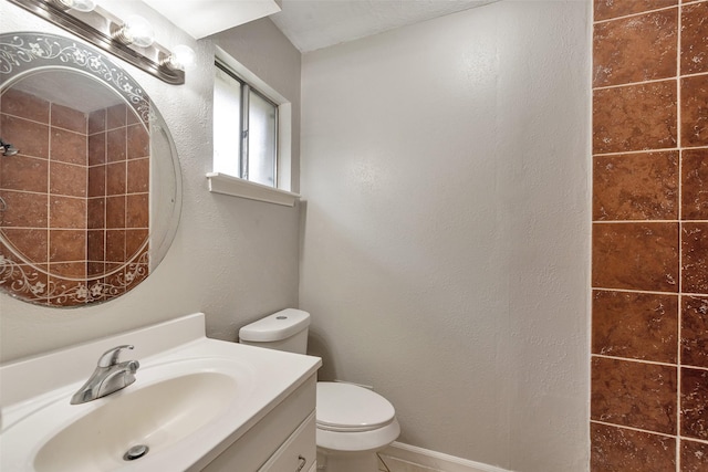 9507 Rannock Way, Spring, TX 77379 - bathroom featuring toilet and vanity