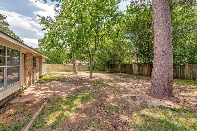 9507 Rannock Way, Spring, TX 77379 - view of fenced backyard