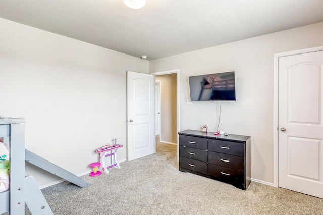 22624 Theodoli Dr, Katy, TX 77449 - unfurnished bedroom with light carpet and baseboards