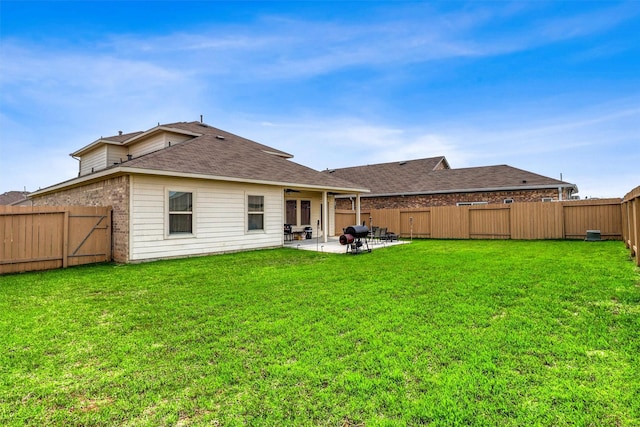 22624 Theodoli Dr, Katy, TX 77449 - rear view of property featuring a patio and roof with shingles