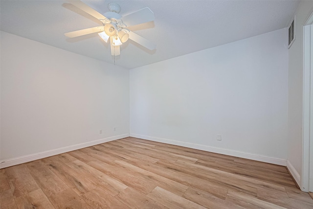 2750 Holly Hall St Unit 910, Houston, TX 77054 - unfurnished room featuring light wood-style flooring, baseboards, and ceiling fan