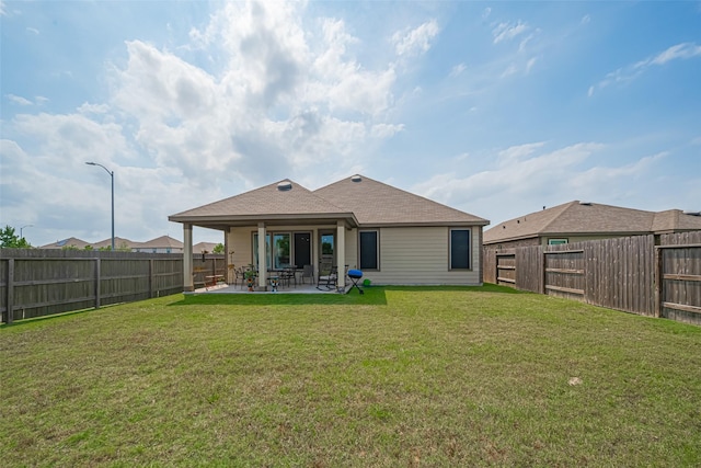15602 Clearwater Bend Dr, Houston, TX 77044 - back of property with a patio