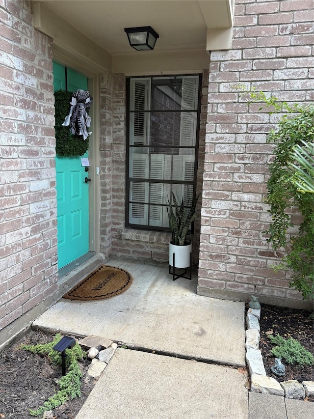 18526 Denise Dale Ln, Houston, TX 77084 - view of exterior entry featuring brick siding
