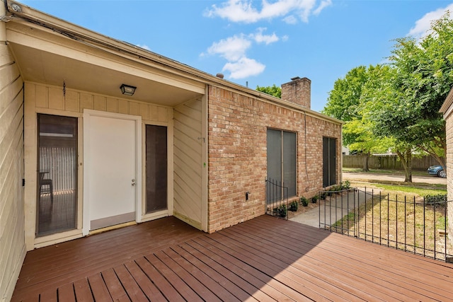 4111 Wildacres Dr, Houston, TX 77072 - view of wooden terrace