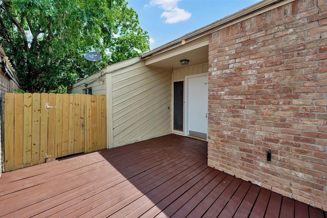 4111 Wildacres Dr, Houston, TX 77072 - view of wooden terrace