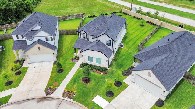 2142 Emerald Diamond Ct, Fresno, TX 77545 - aerial perspective of suburban area