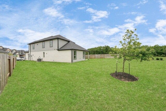 2142 Emerald Diamond Ct, Fresno, TX 77545 - view of yard with central air condition unit