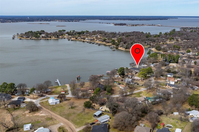 175 Autumn Wood Trl, Gun Barrel City, TX 75156 - view of property location with a nearby body of water and nearby suburban area